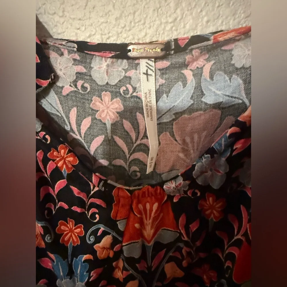 FREE PEOPLE SASHA MINI DRESS MEDIUM - Picture 3 of 4